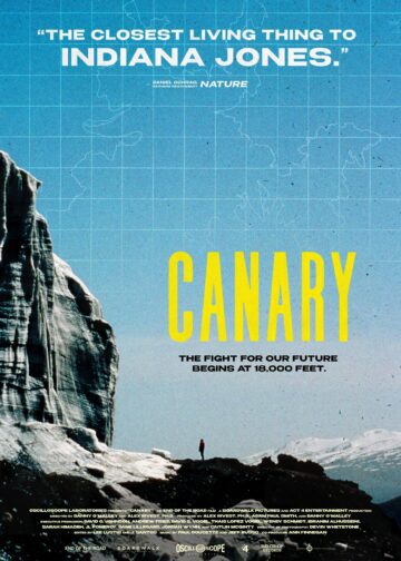 movie poster for 'Canary' film to be showed at the Blue Water Film Festival