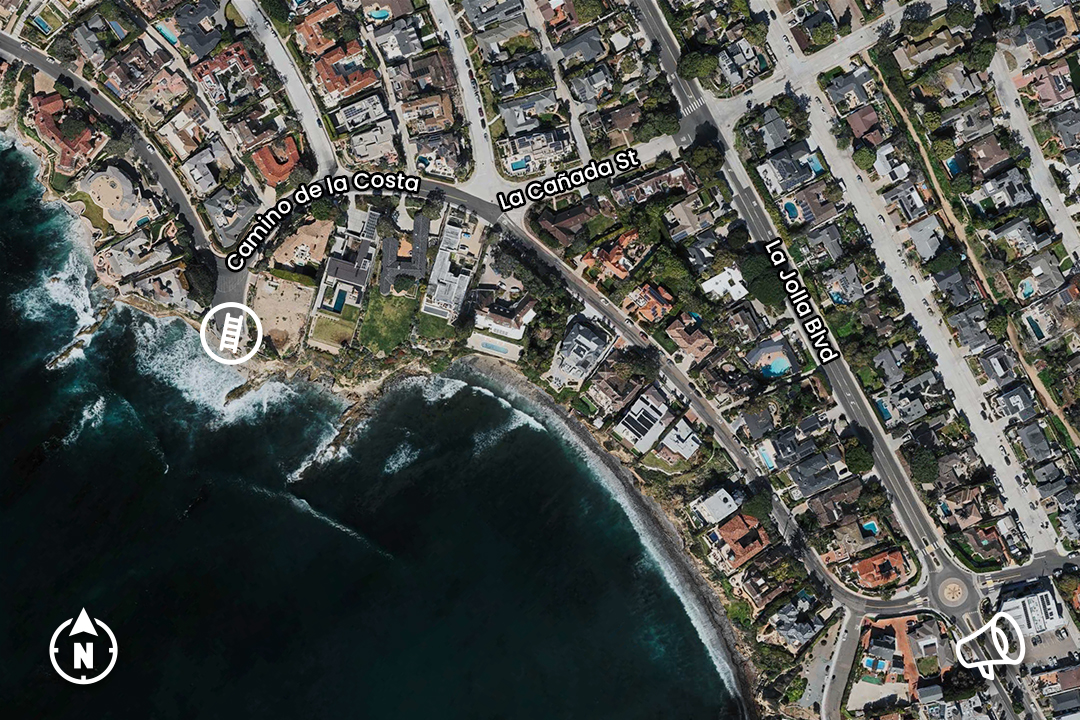 Camino-de-la-Costa-la-jolla-Map